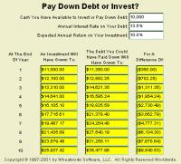 MoneyToys Pay Down Debt or Invest 2.1.1 screenshot. Click to enlarge!