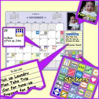 Monkeymen Calendar 4.0 screenshot. Click to enlarge!