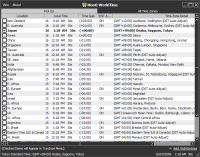 Moo0 World Time 1.15 screenshot. Click to enlarge!