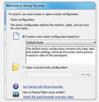 Morae 3.3.2 screenshot. Click to enlarge!