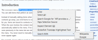 MoreSearchContextMenu 1.1.3 screenshot. Click to enlarge!