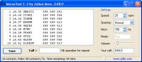 MorseTest 1.3 screenshot. Click to enlarge!