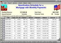 Mortgage Wizard Plus 6.9 screenshot. Click to enlarge!