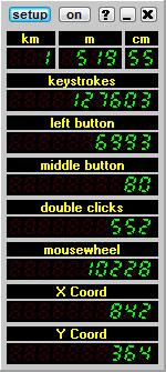 Mousotron 12.1 screenshot. Click to enlarge!
