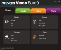 Movavi Video Suite 16.1.0.0 screenshot. Click to enlarge!