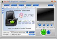 Movkit Zune Video Converter 3.0.5 screenshot. Click to enlarge!