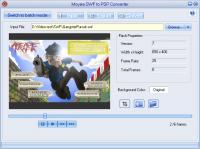 Moyea SWF to PSP Converter 3.0 screenshot. Click to enlarge!