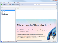 Mozilla Thunderbird 45.4.0 screenshot. Click to enlarge!