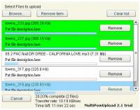 MultiPowUpload 3.4.5 screenshot. Click to enlarge!