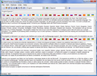 MultiTranse European 6.4 screenshot. Click to enlarge!