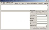 Multiple Database Query Analyzer 2.1 screenshot. Click to enlarge!