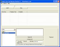 Multiple File Find Replace Buddy 2.1 screenshot. Click to enlarge!