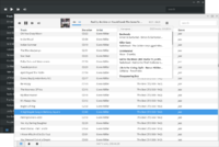 Museeks 0.8.1 screenshot. Click to enlarge!