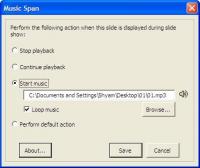 Music Span screenshot. Click to enlarge!