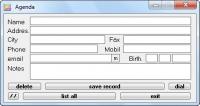 My Agenda 1.0.3.2 screenshot. Click to enlarge!