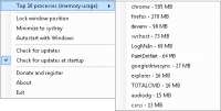 My Memory Monitor 1.20 screenshot. Click to enlarge!