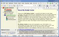 My Notes Center 1.5.3 screenshot. Click to enlarge!