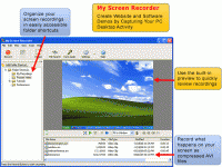 My Screen Recorder 4.1 screenshot. Click to enlarge!