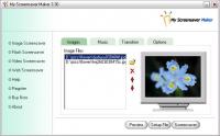 My Screensaver Maker 4.95 screenshot. Click to enlarge!