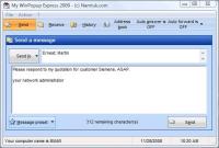 My WinPopup Express 2009.02 screenshot. Click to enlarge!