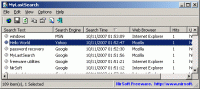 MyLastSearch 1.64 screenshot. Click to enlarge!