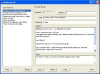 MySharpCode 1.1 screenshot. Click to enlarge!