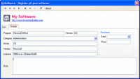MySoftware 1.0 screenshot. Click to enlarge!