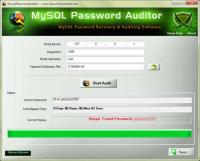 MysqlPasswordAuditor 4.0 screenshot. Click to enlarge!
