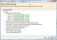 NAS Data Recovery 2.41 screenshot. Click to enlarge!
