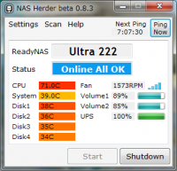 NAS Herder 1.2.5 screenshot. Click to enlarge!