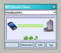 NCP Secure Entry CE Client 2.35.108 screenshot. Click to enlarge!
