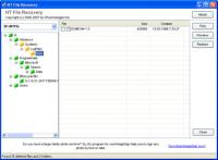NT File Recovery 2.1 screenshot. Click to enlarge!