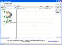 NT File Recovery 2.1 screenshot. Click to enlarge!