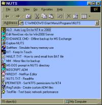 NUTS 2.29 screenshot. Click to enlarge!