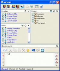 NWSend 5.0 screenshot. Click to enlarge!