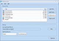 NXPowerLite Desktop Edition 6.0.5 screenshot. Click to enlarge!
