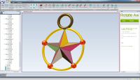 NaroCAD 1.6.0 screenshot. Click to enlarge!
