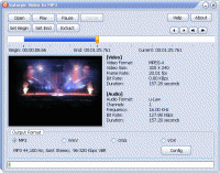 Naturpic Video to MP3 3.0 screenshot. Click to enlarge!