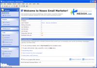 Nesox Email Marketer Business Edition 2.01 screenshot. Click to enlarge!