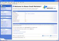Nesox Email Marketer Business Edition 2.01 screenshot. Click to enlarge!