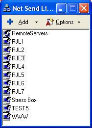 Net Send Lite 3.02 screenshot. Click to enlarge!