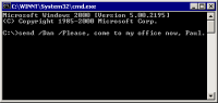 Net-Send command 1.0 screenshot. Click to enlarge!
