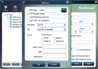 NetDrive 2.6.14.945 screenshot. Click to enlarge!
