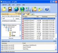 NetSearcher 2.1 screenshot. Click to enlarge!