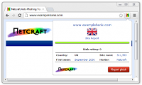 Netcraft Toolbar 1.10.1 screenshot. Click to enlarge!