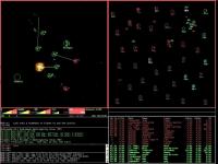 Netrek Classic 4.4.0.4 screenshot. Click to enlarge!