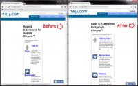 No Scroll Bars Please! 1.1 screenshot. Click to enlarge!