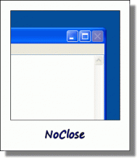 NoClose 1.1 screenshot. Click to enlarge!
