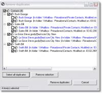 NoMoreDupes - Outlook duplicate remover 2.1.3 screenshot. Click to enlarge!