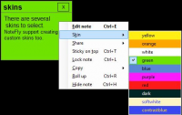 NoteFly 3.0.7 screenshot. Click to enlarge!